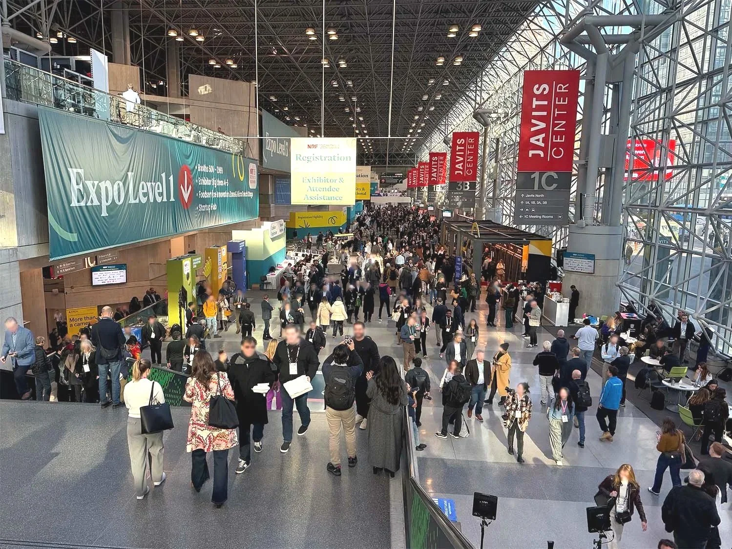NRF 2026 会場（Javits Center）